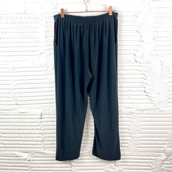 Sun Kim Andrea Pant Gray Travel Packable Trousers Size Medium - Picture 7 of 16